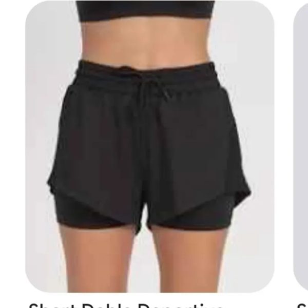 Short doble deportivo