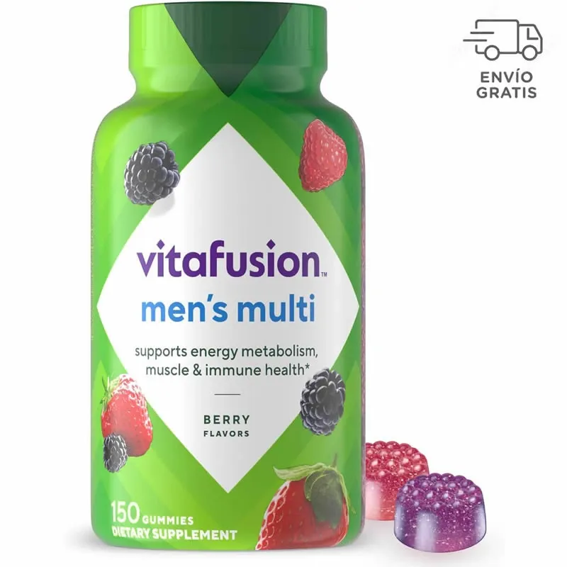 Vitafusion Mutivitaminas para hombre
