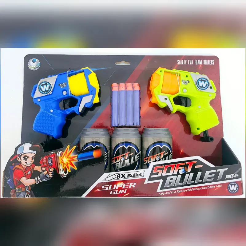  Soft Bullet Super Gun – ¡Diversión segura para pequeños tiradores!