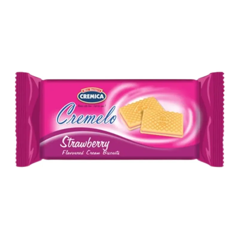 Galletas Cremelo de fresa 22g