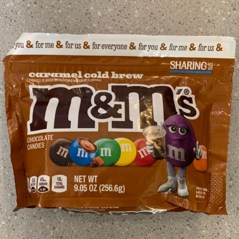 M & M caramelo bolsa