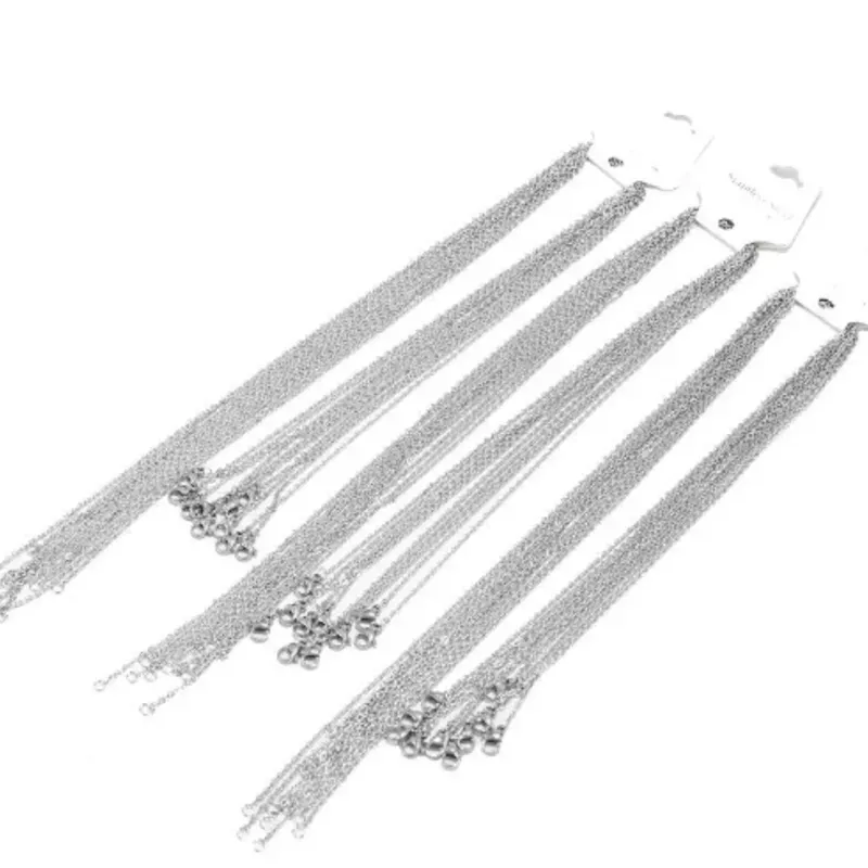 CADENITA COLOR PLATA 1 UNIDAD