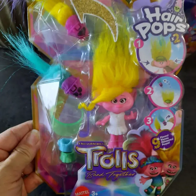 Muñeca TROLL con accesorios para el cabello