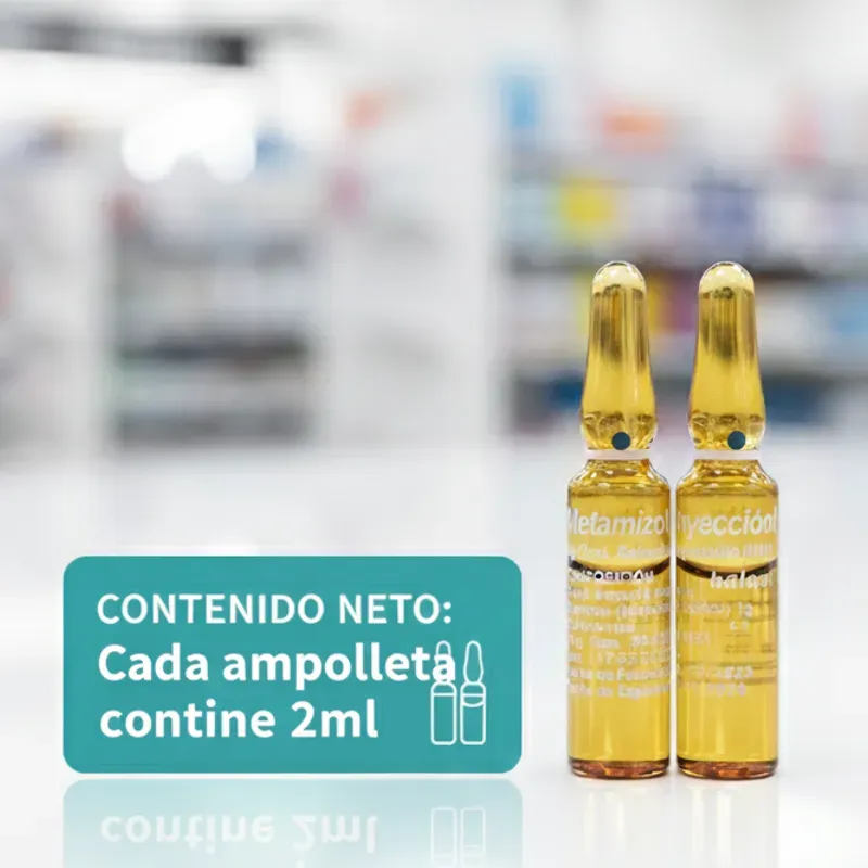METAMIZOL INYECTABLE 2ML (VENCE 11-26)