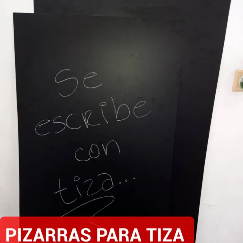 *Pizarras para Tizas*