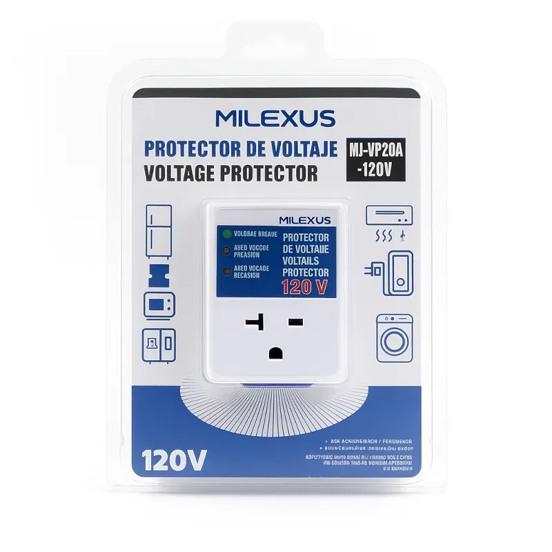 PROTECTOR DE VOLTAJE 120V 20A MILEXUS 1 TOMA (VPT)