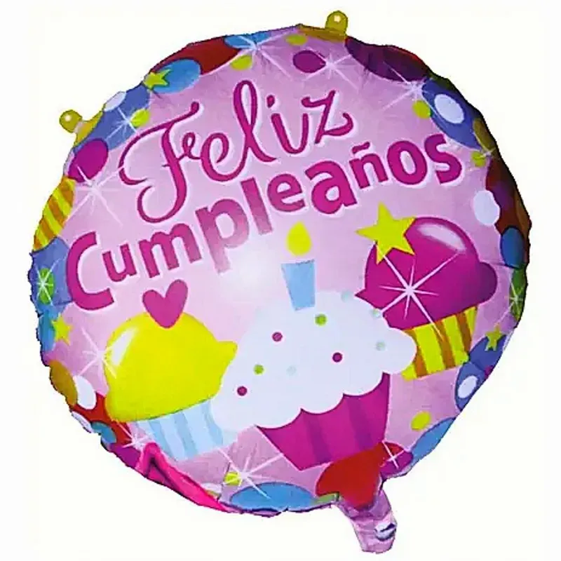 Globo de feliz cumpleaños de 18" 06