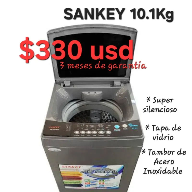 Lavadora automática SANKEY 10.1Kg