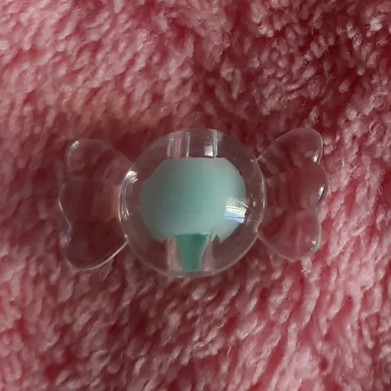 Caramelo centro verde