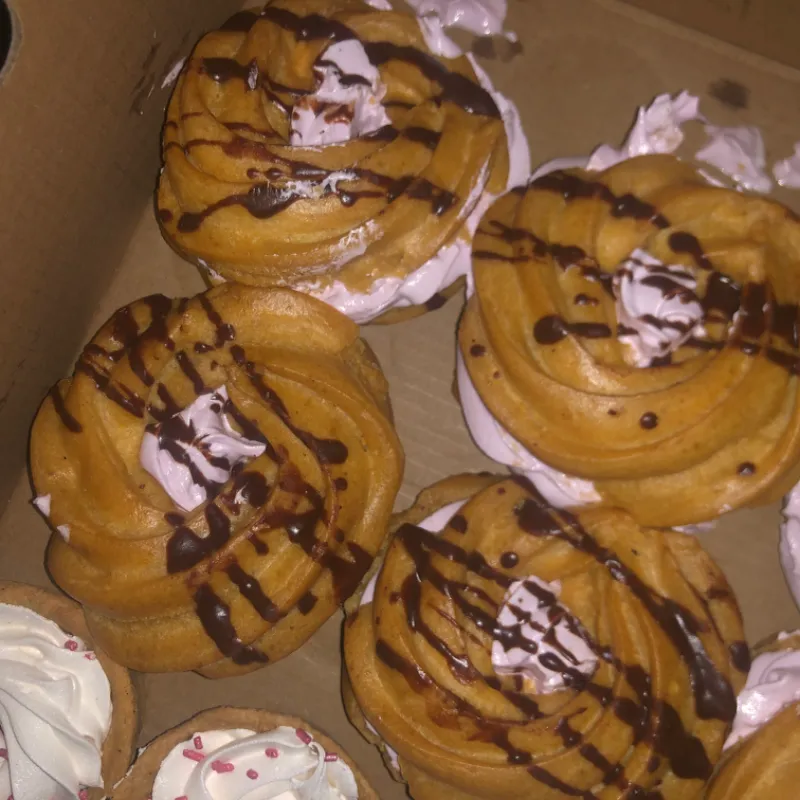 Rosquitas Rellenas de merengue