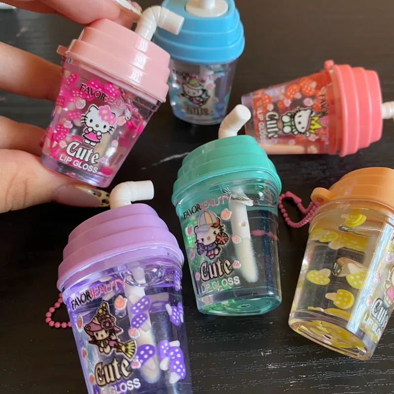 Brillo de labio transparente