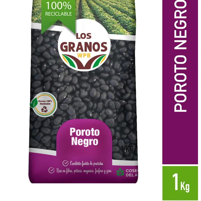 Frijoles Negros 1Kg