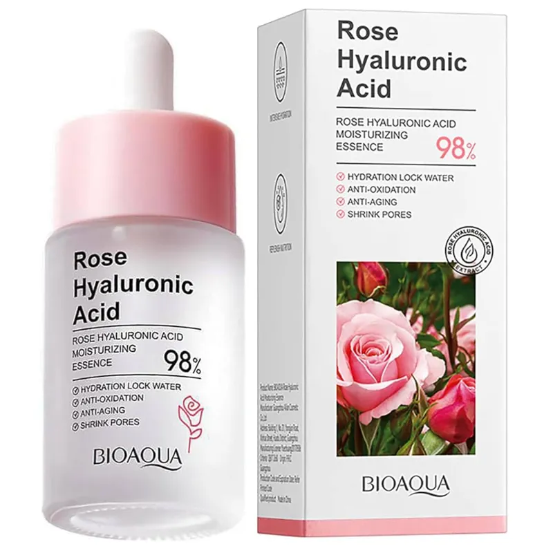 Serums de Rosa y ácido Hyalurónico