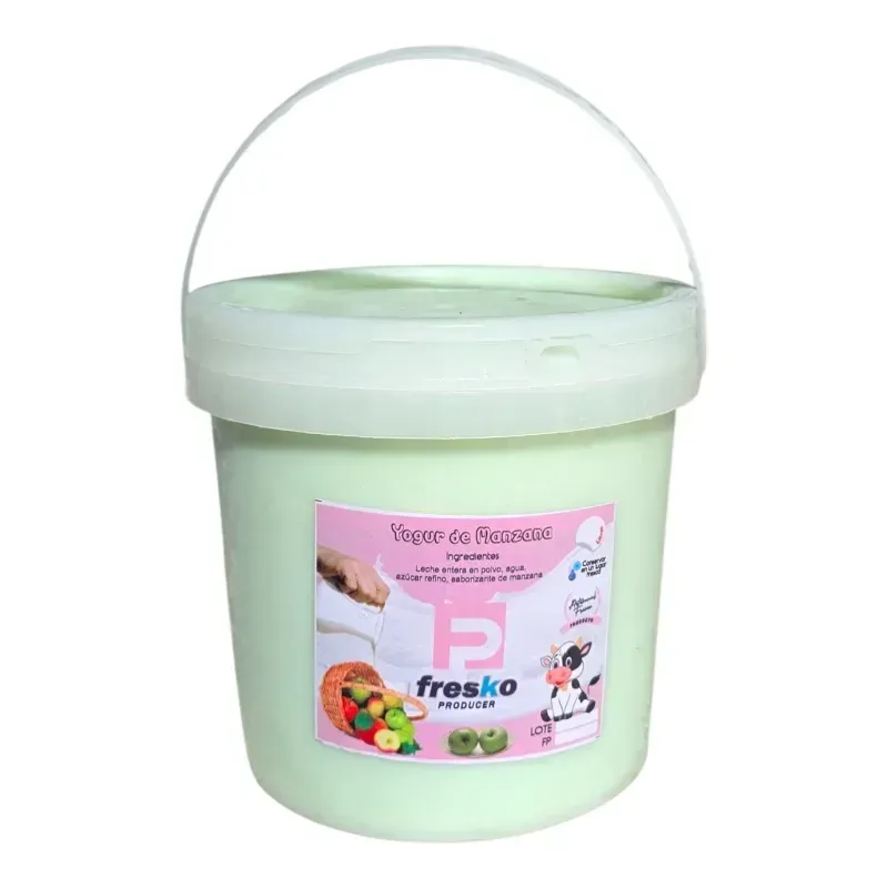 Yogurt Sabor a Manzana (4L)