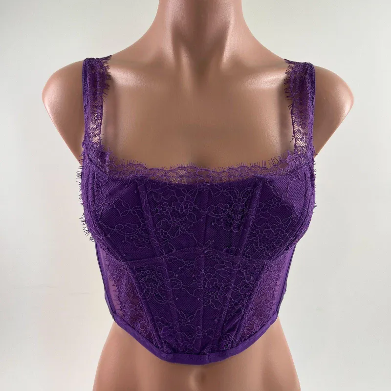 Corset morado Victoria’s secret