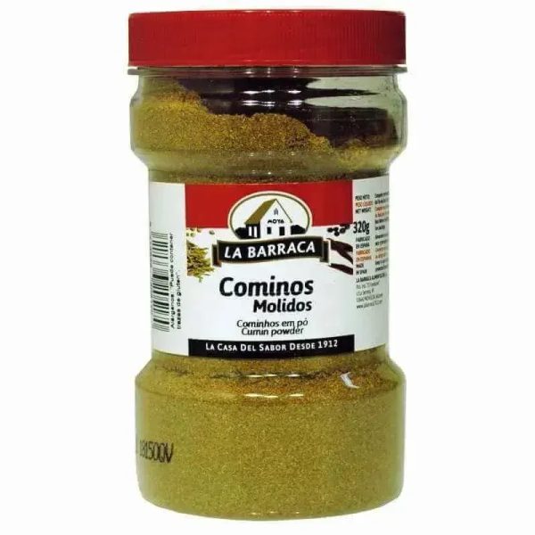 1201020 - COMINO MOLIDO POTE 320 GR LA BARRACA (CAJA DE 16 UNIDADES) - U/M: U