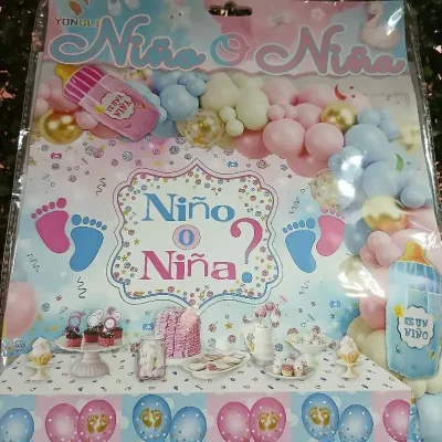 Set para Revelacion de sexo