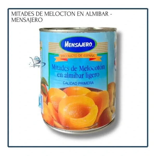 Melocotón en Almíbar - Mensajero (820g)