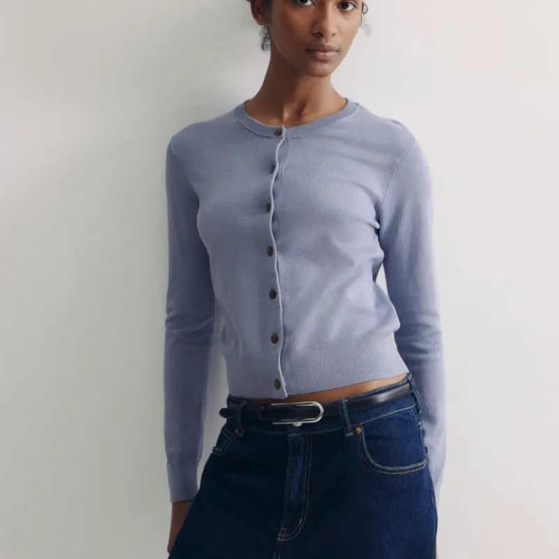 Jersey Punto Fino Botones