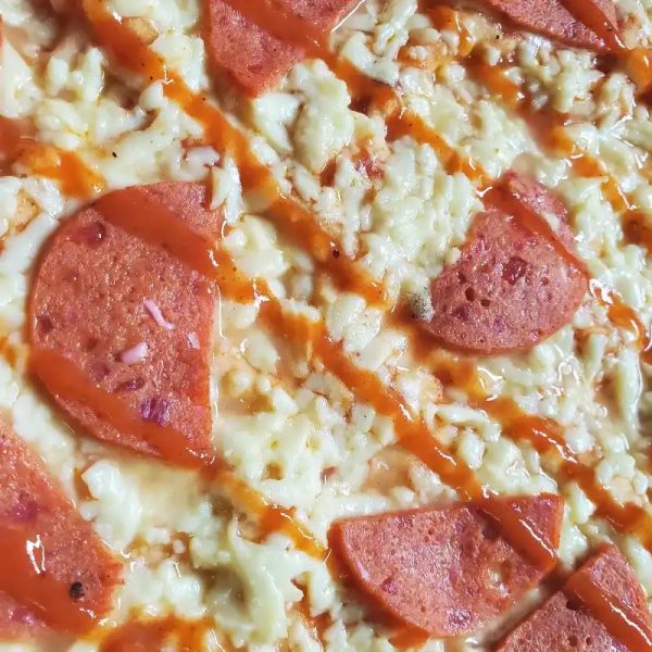 Pizza de chorizo