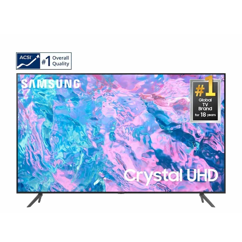 TV Samsung 55" 4K Class Crystal UHD CU7000