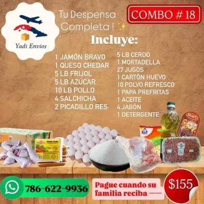 Combo de Alimentos 18