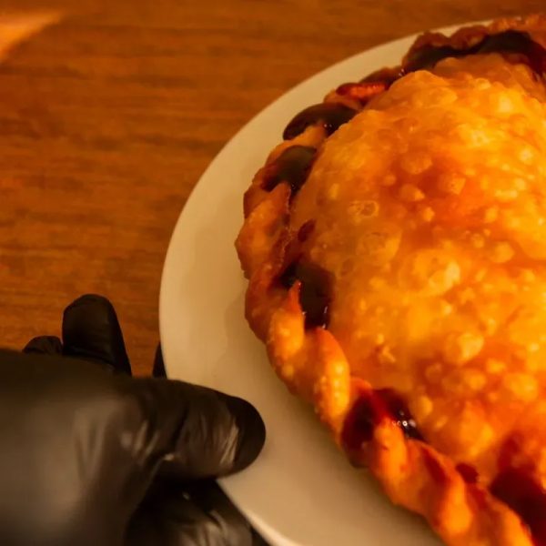 Empanada de pechuga y queso crema