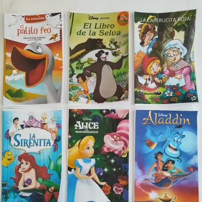 Libros de cuentos para colorear