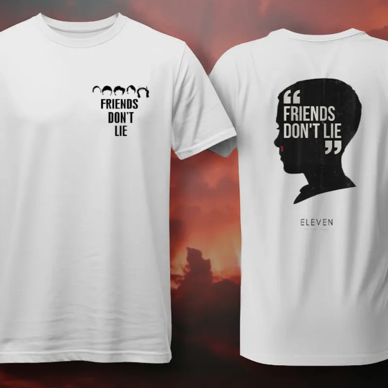 Pulover Stranger Friends Don't Lie 11