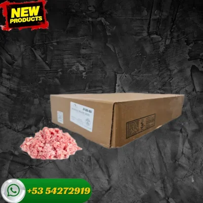 Caja de picadillo de pollo de 40 lb