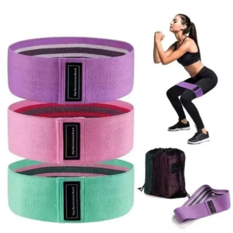 ‼️Set de 3 bandas elásticas de tela‼️