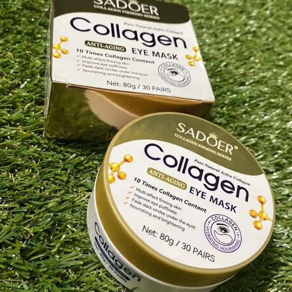 MASÇARILLA CON COLAGENO PARA OJOS 30 pares.