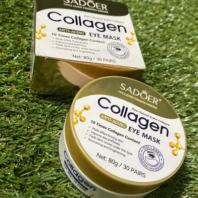 MASÇARILLA CON COLAGENO PARA OJOS 30 pares.