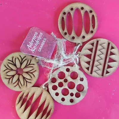 Adorno de navidad grande