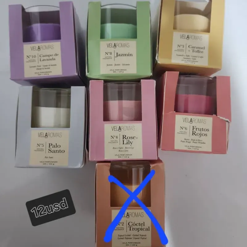 VELAS AROMÁTICAS