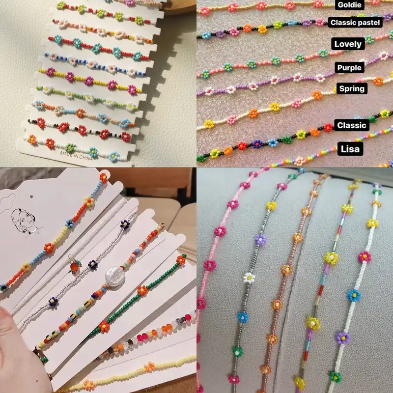 Pulsera de florecitas