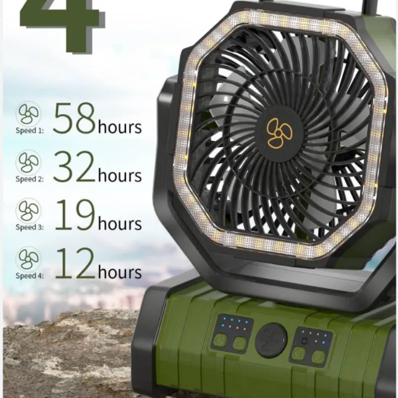 Ventilador recargable