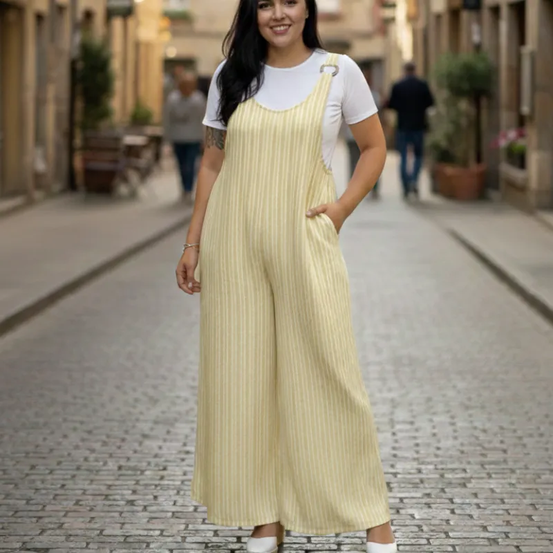 Mono de raya con Pulover