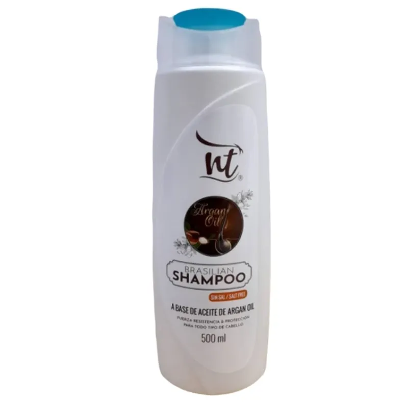 Shampoo sin Sal con aceite de argan 500 ml