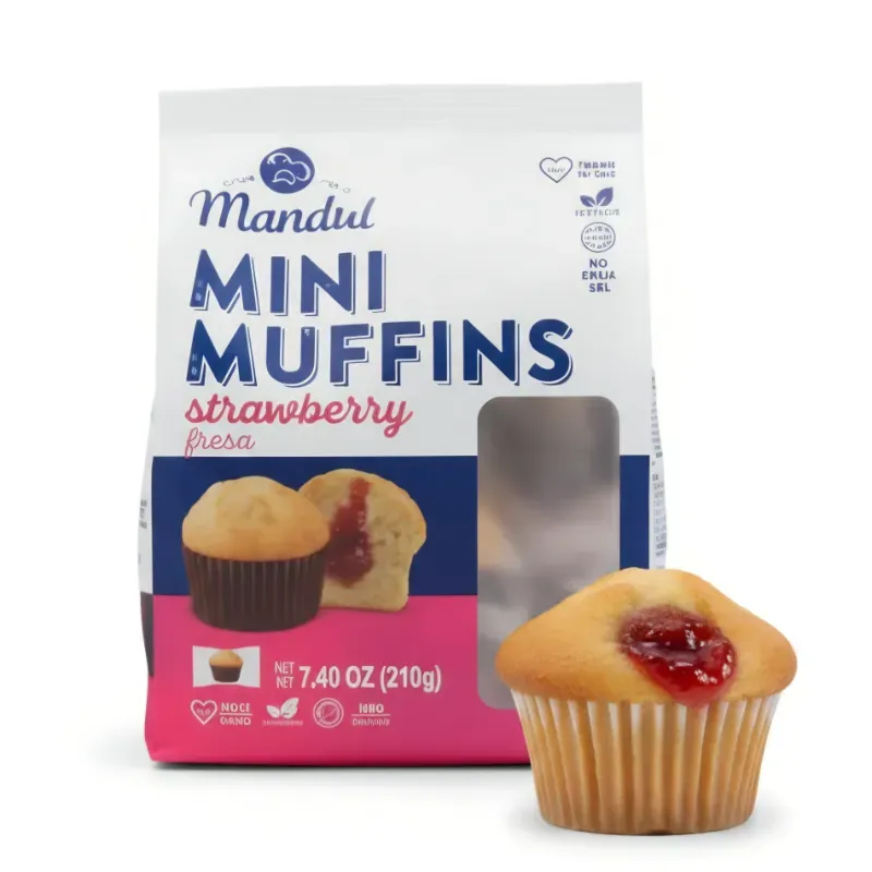 Mini Muffins de Fresa