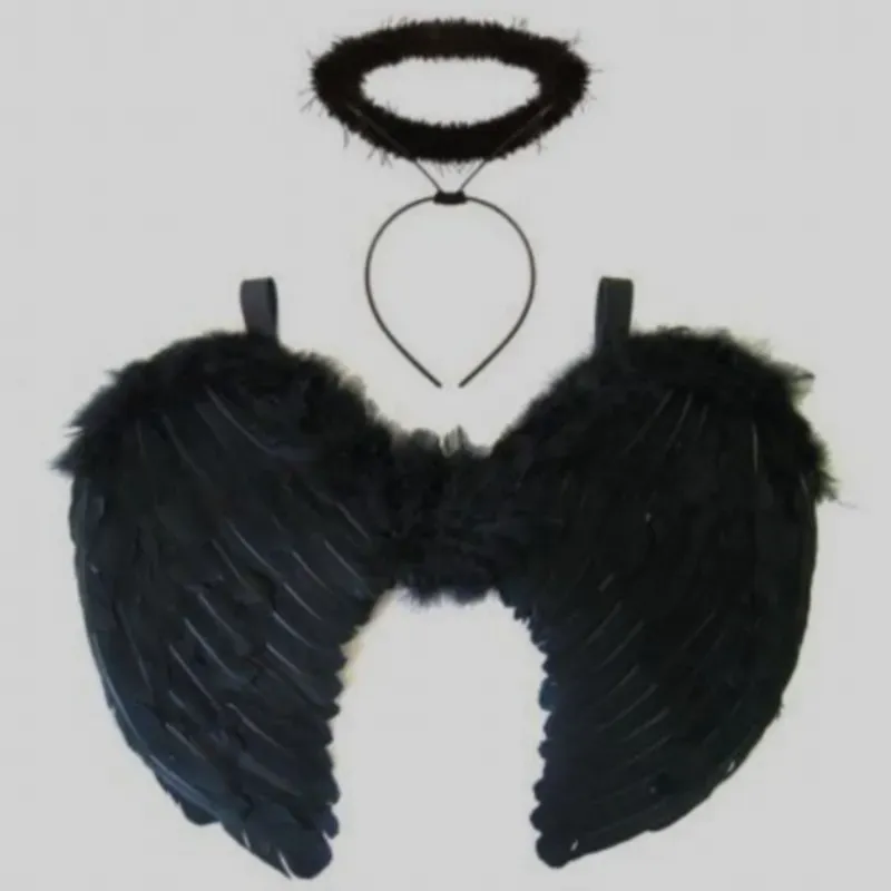 Conjunto de ángel negro