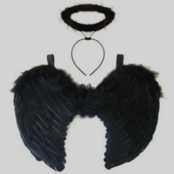Conjunto de ángel negro