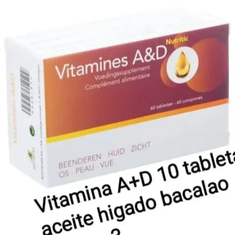  Vitamina A+D (10 perlas de 3000 y 300 U.I)