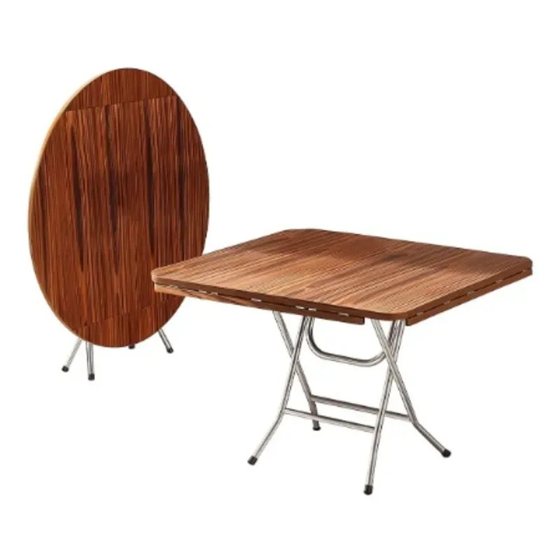 MESA PLEGABLE ESTILO MADERA (SIN SILLAS) (VPT)