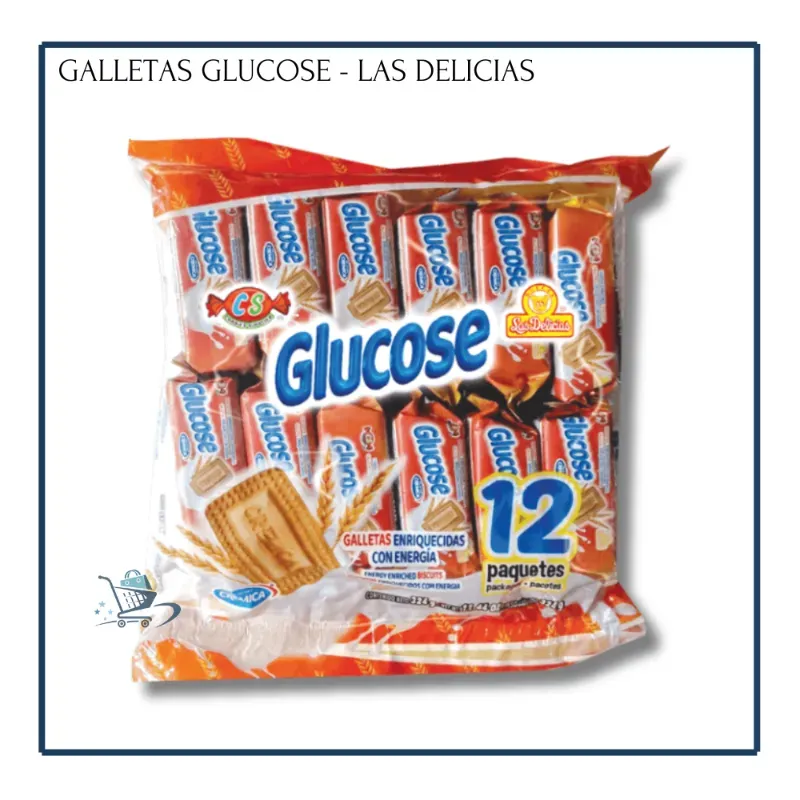 Galletas Glucose - Las Delicias 12u (324g)