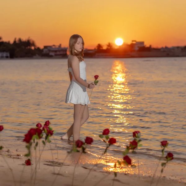 Playa + Atardecer
