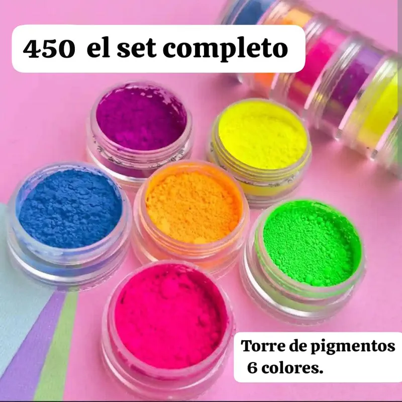 Torre de 6 pigmentos