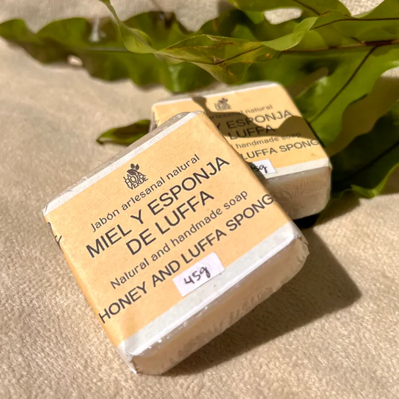 Jabón mini de Miel y luffa 