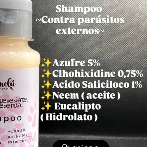 Champú para mascotas 