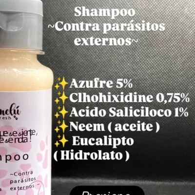 Champú para mascotas 